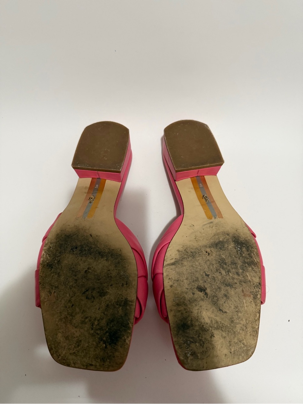 Sam Edelman Dawson Braided Block heel Slide Size 8 - Picture 6 of 8